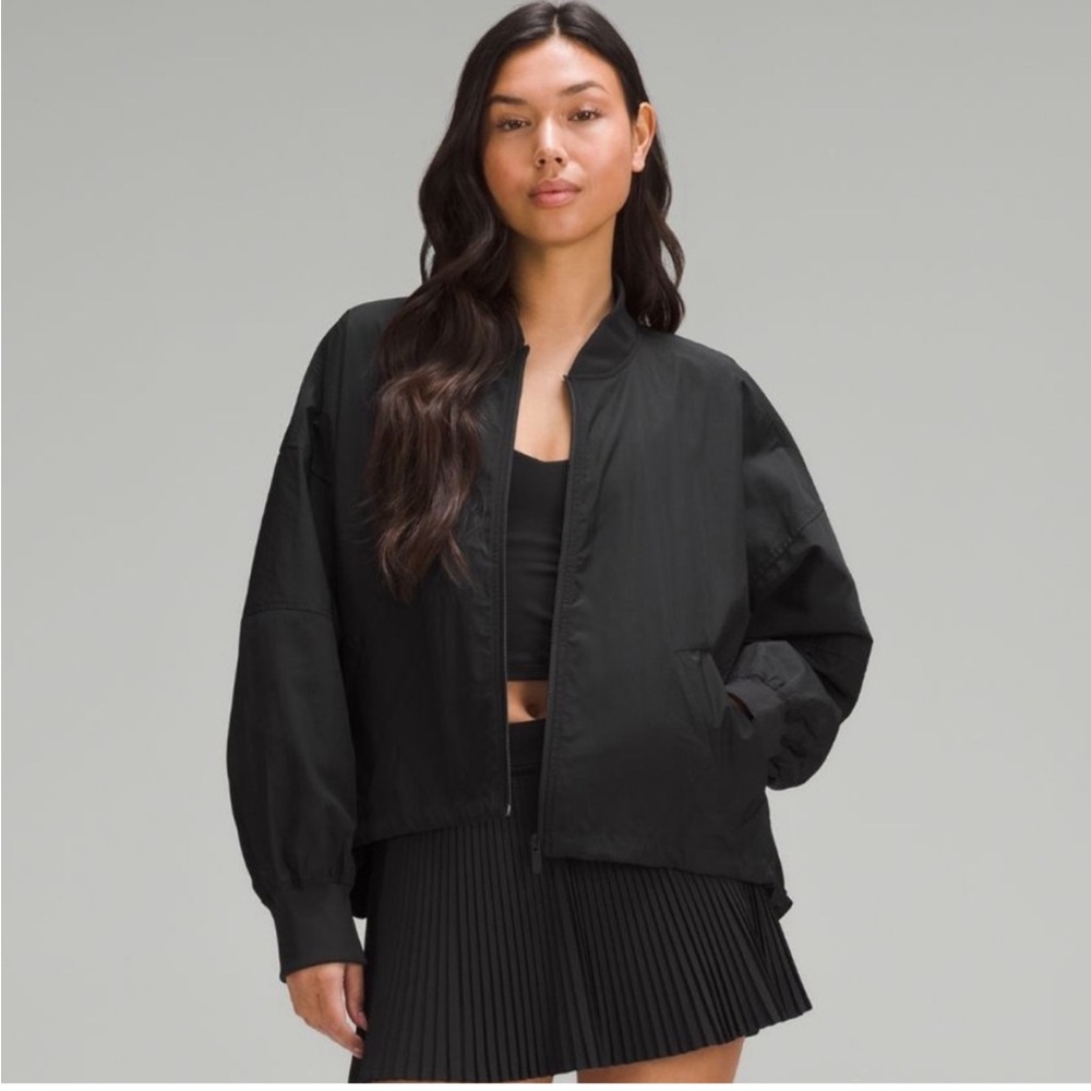 Lululemon Lightweight Hem Cinch Bomber Jacket XS